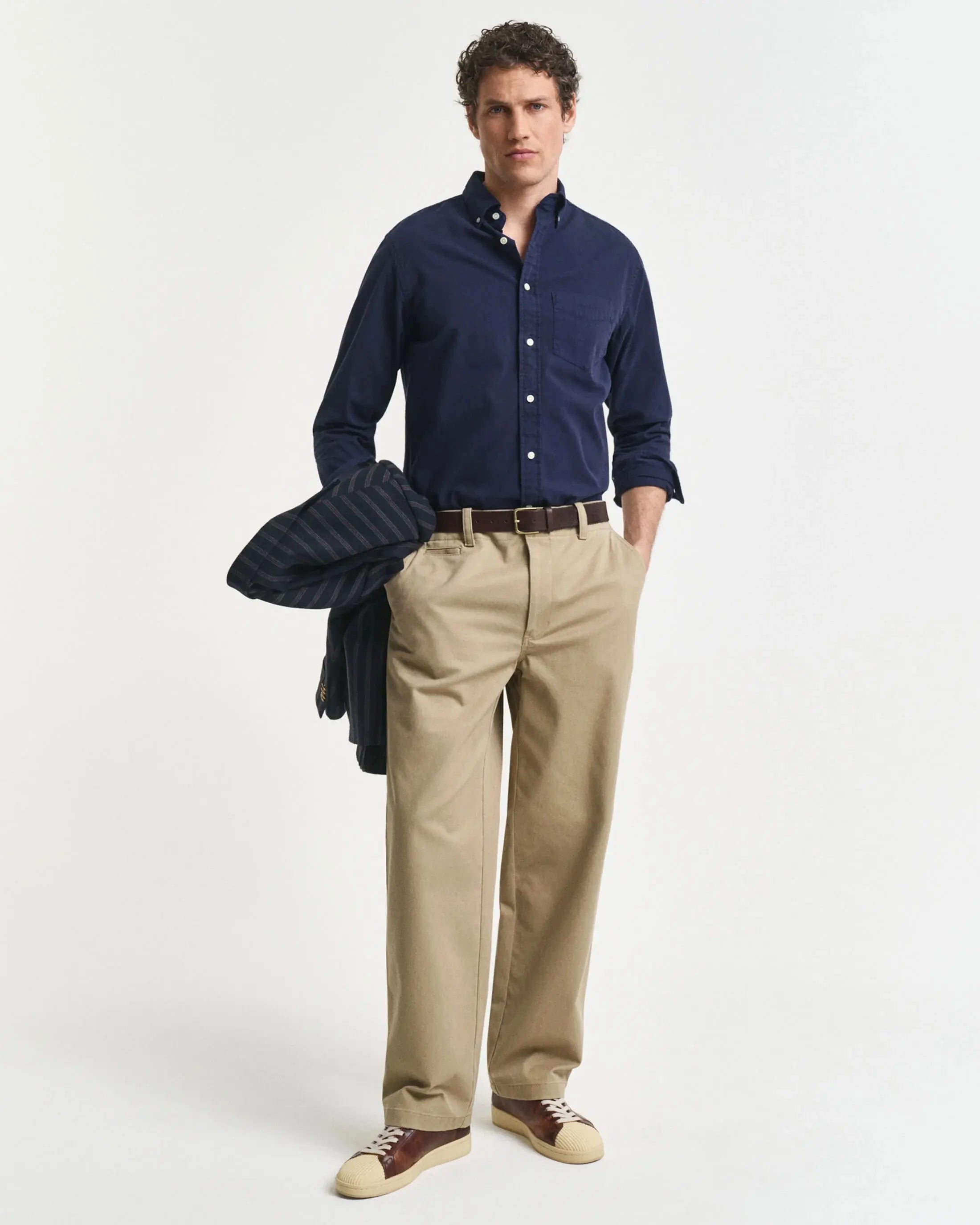 Πουκάμισο Twill Σε Κανονική Γραμμή GANT