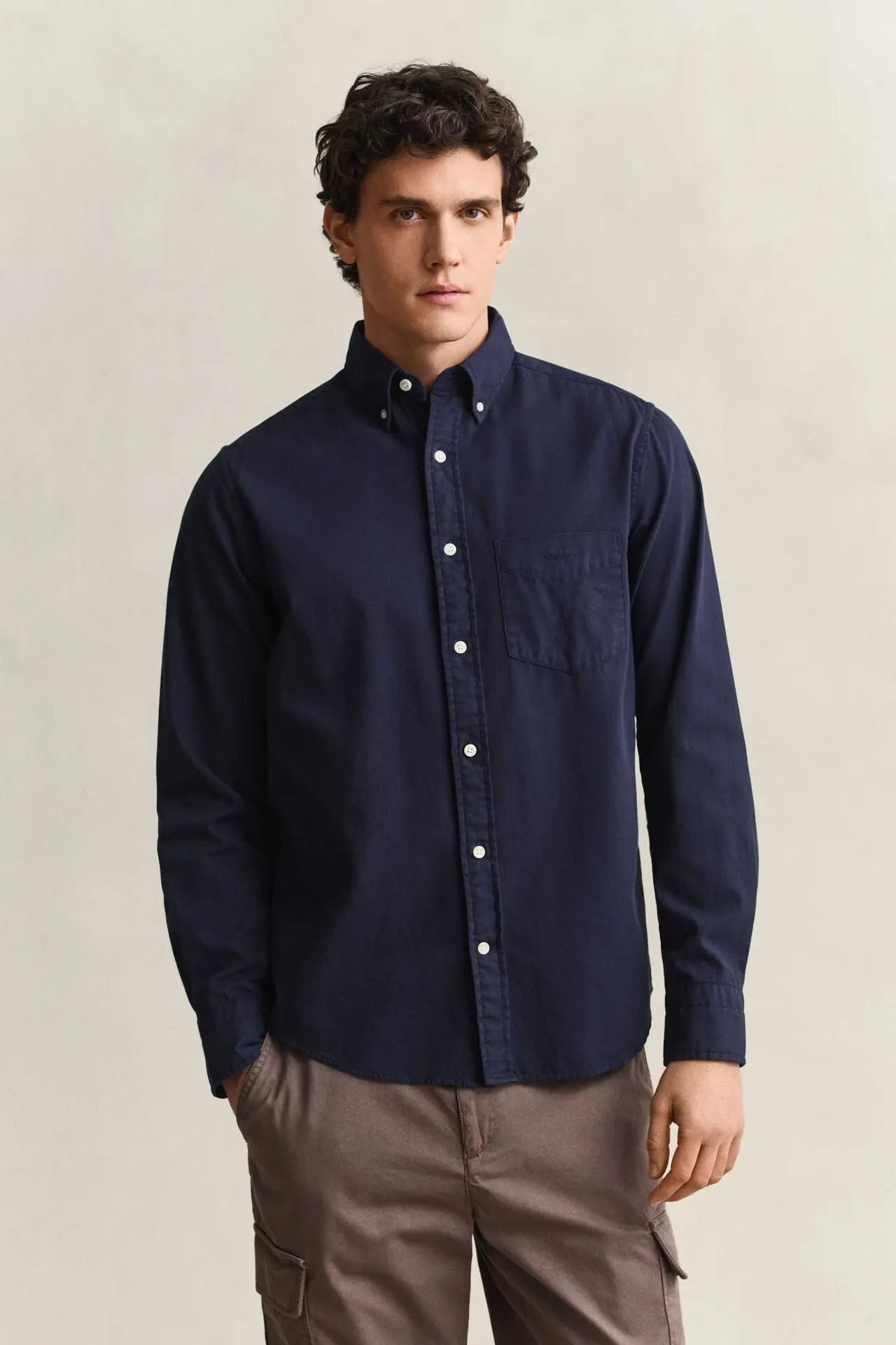 Πουκάμισο Twill Σε Κανονική Γραμμή GANT