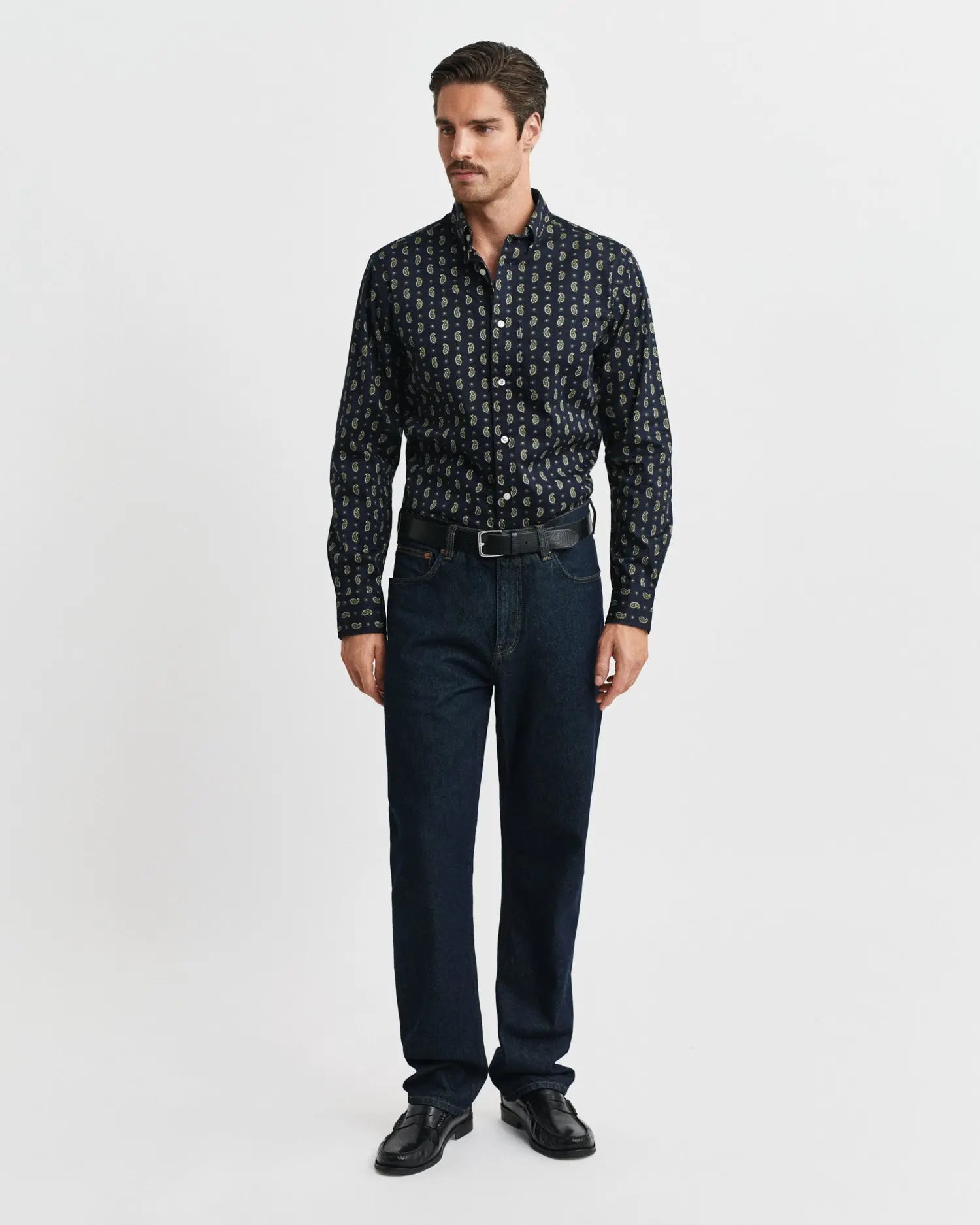 Πουκάμισο Twill σε Κανονική Γραμμή Με Σχέδιο Paisley GANT