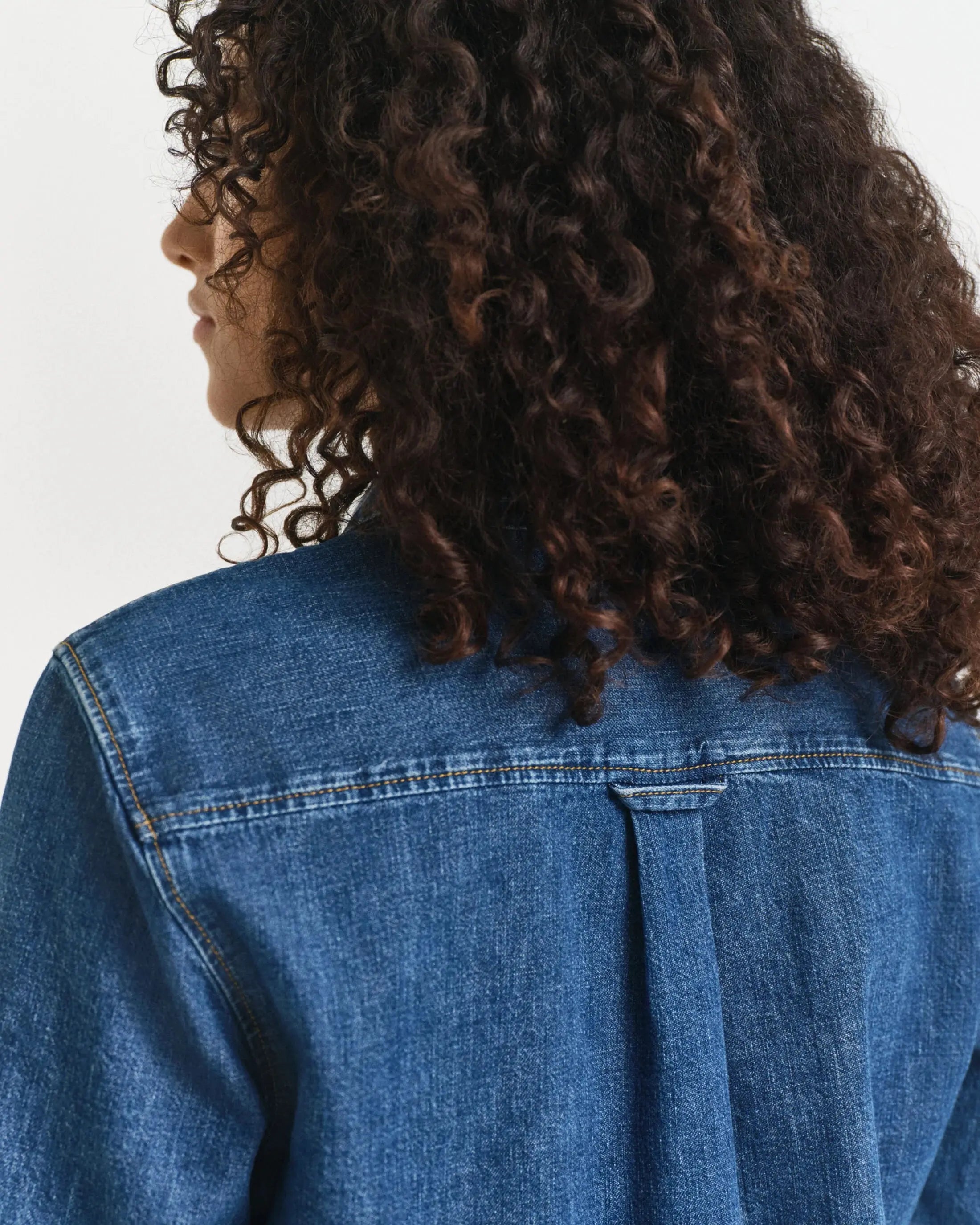 Πουκάμισο Τζιν Σε Κανονική Γραμμή GANT