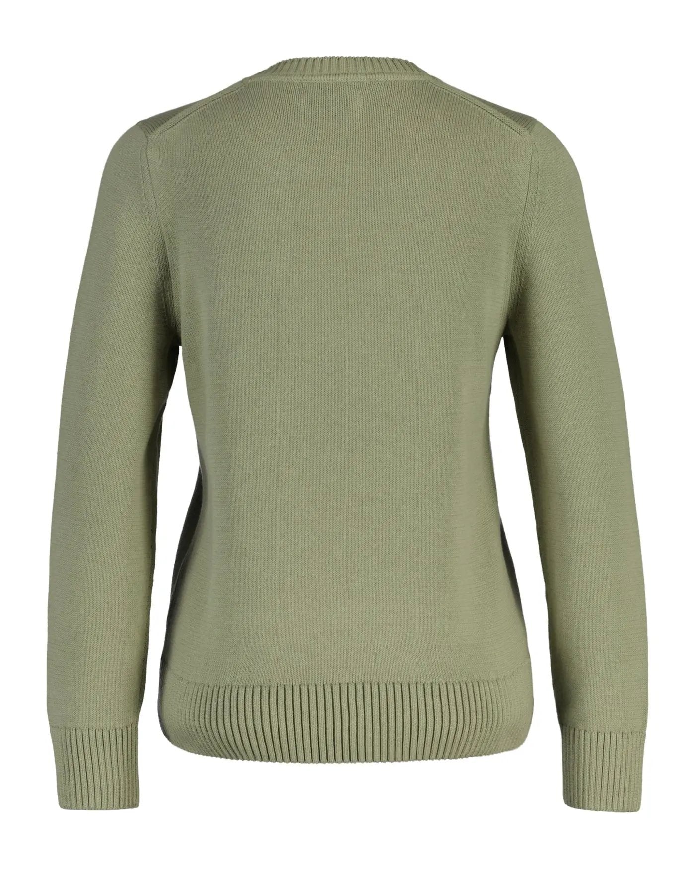 Πουλόβερ Aπό Οργανικό Βαμβάκι & Shield Λογότυπο GANT