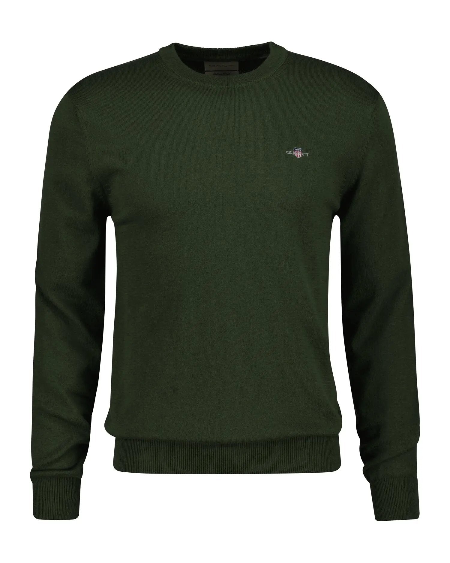 Πουλόβερ Βαμβακερό Με Λαιμόκοψη GANT