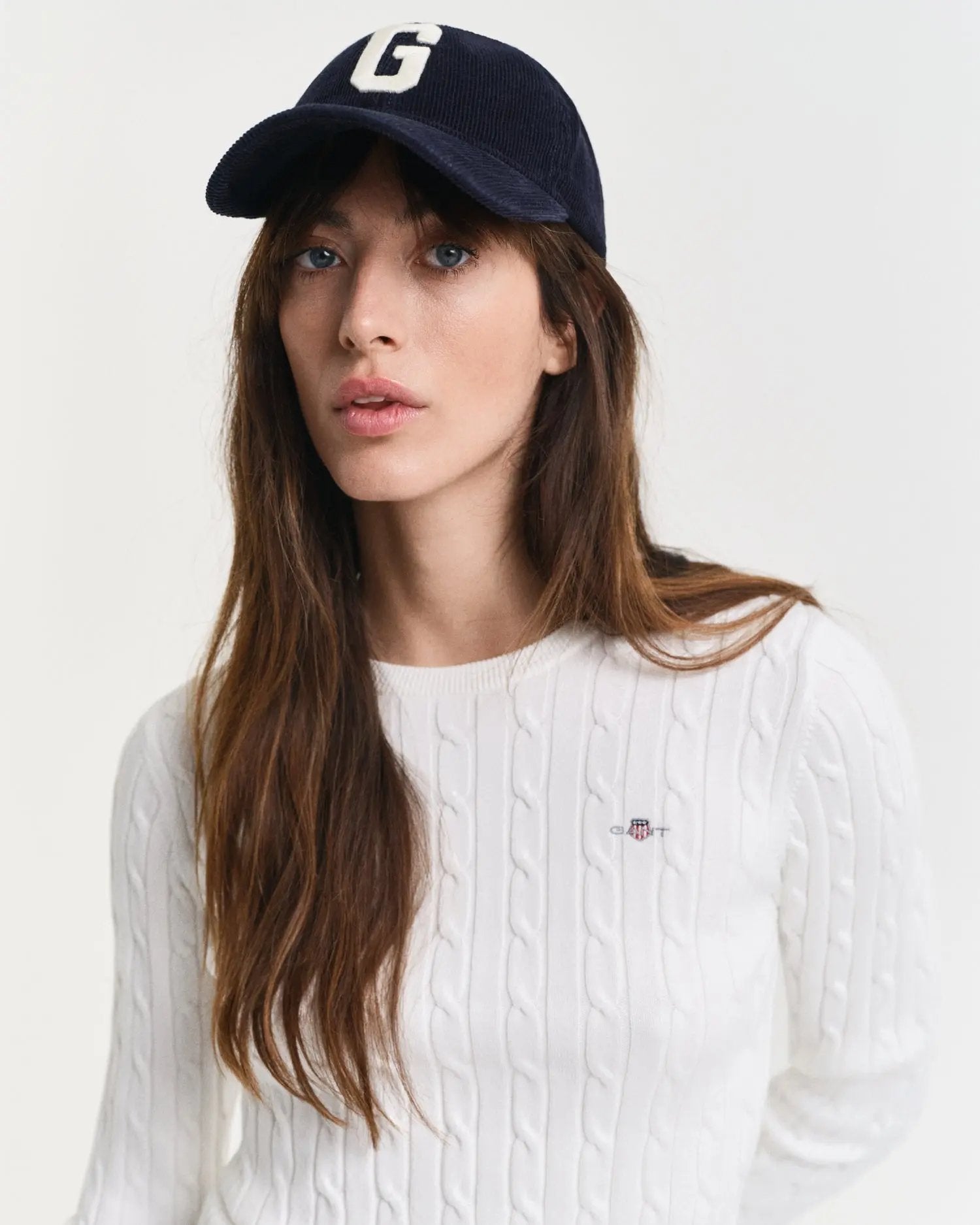 Πουλόβερ Βαμβακερό Με Πλέξη Cable GANT