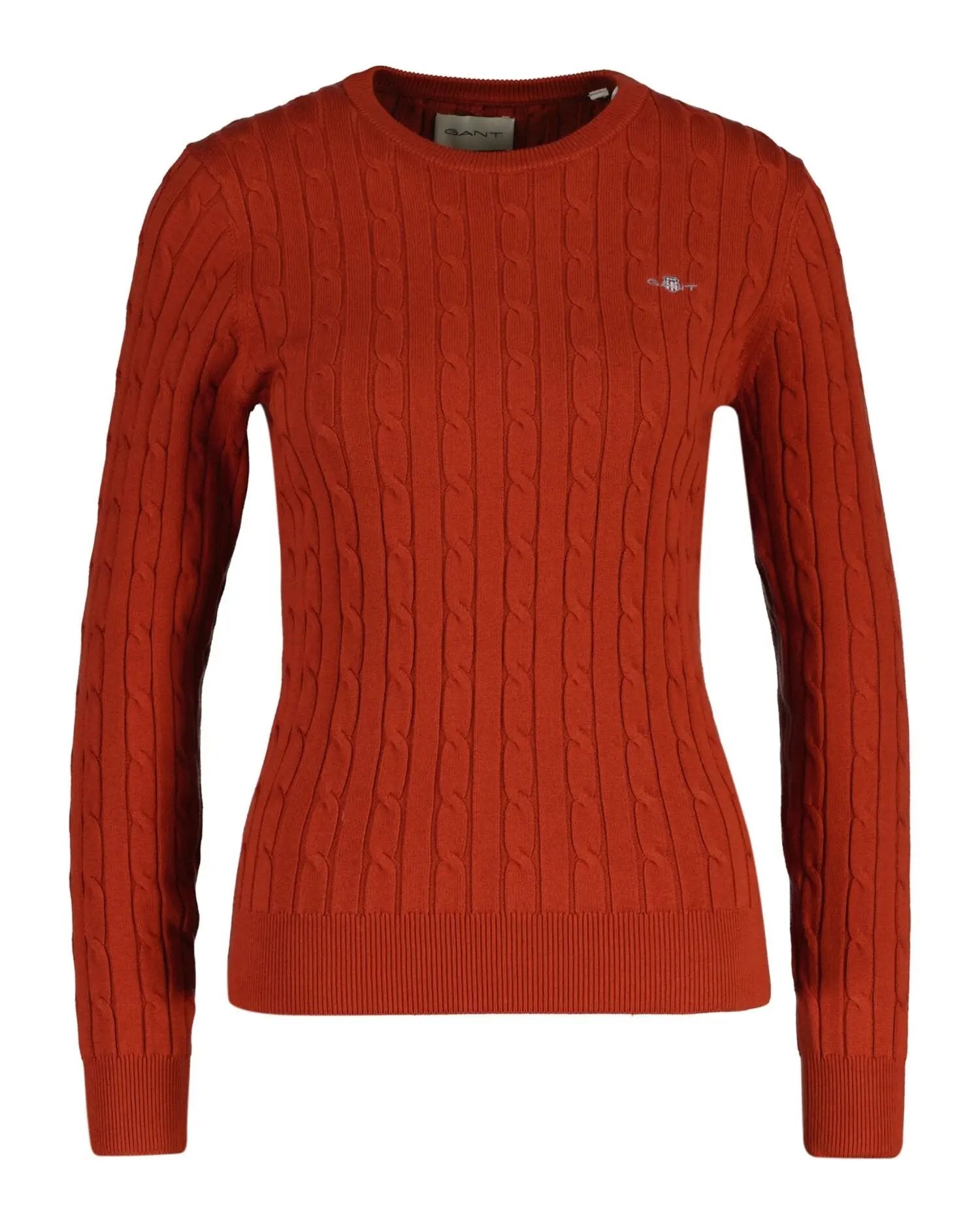 Πουλόβερ Βαμβακερό Με Πλέξη Cable GANT