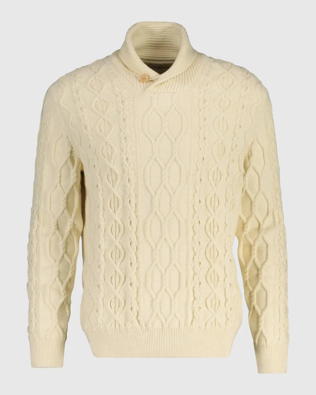 Πουλόβερ Cable Με Γιακά Shawl GANT