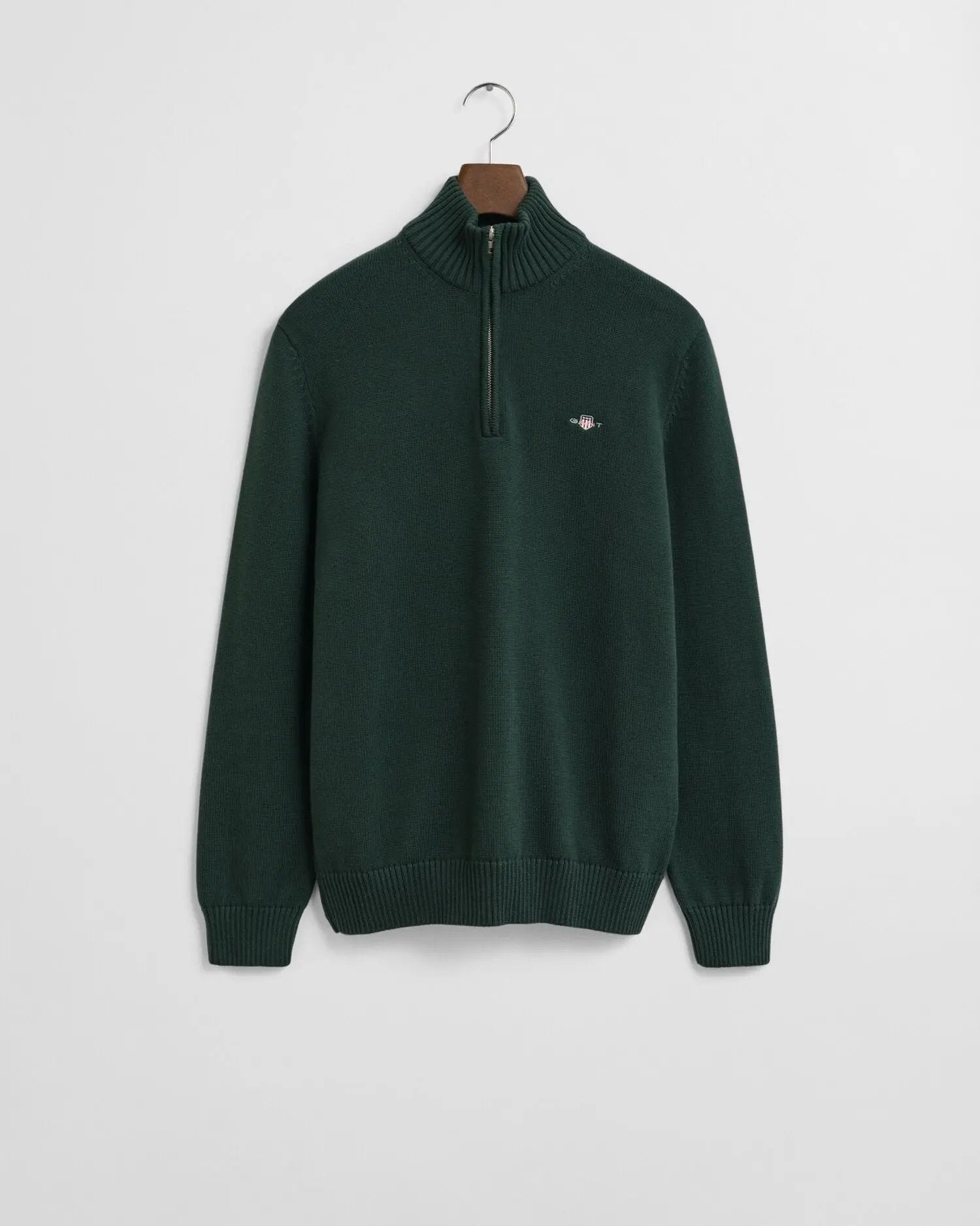 Πουλόβερ Casual Βαμβακερό Half-Zip GANT