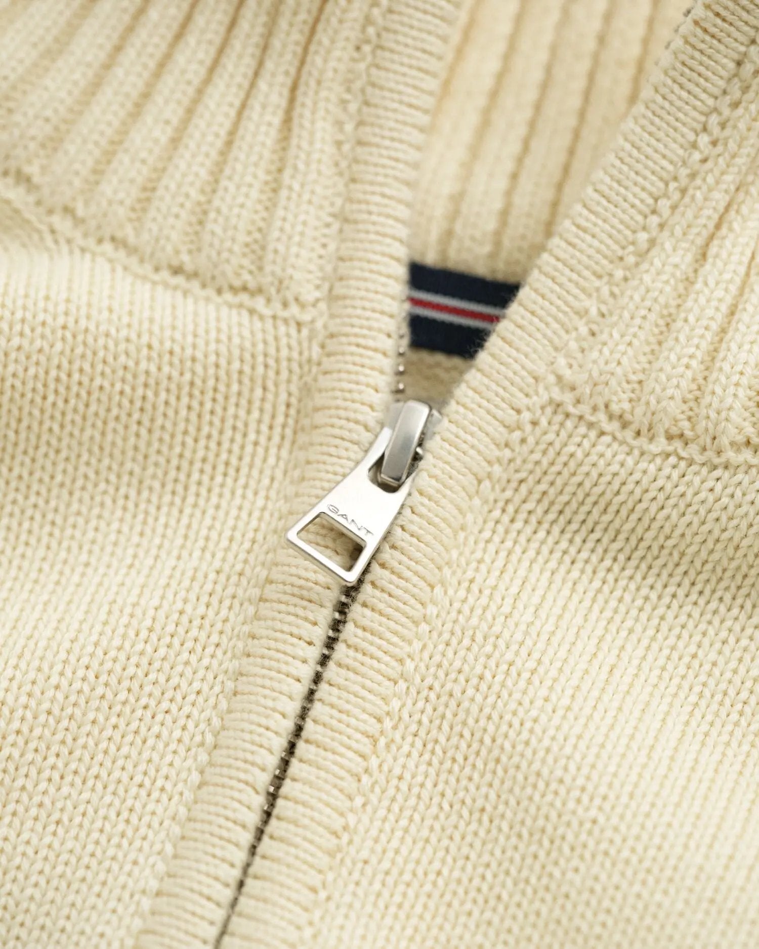 Πουλόβερ Casual Βαμβακερό Half-Zip GANT