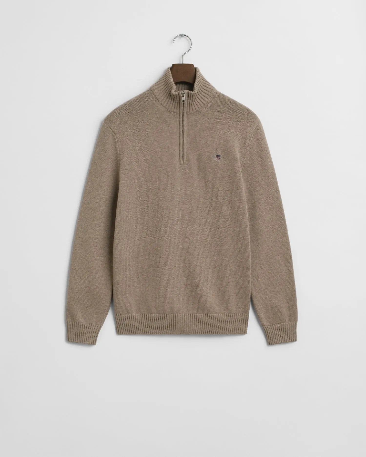 Πουλόβερ Casual Βαμβακερό Half-Zip GANT