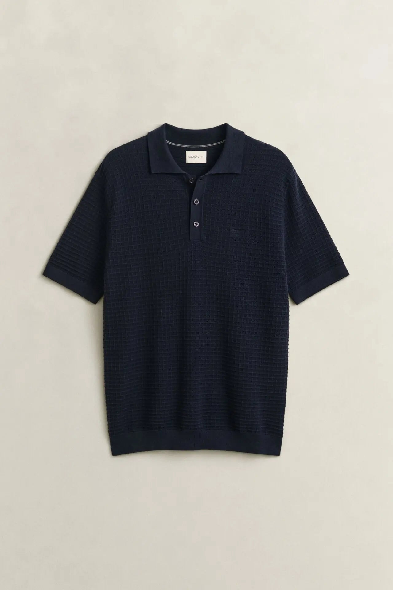 Πουλόβερ Κοντομάνικο Textured GANT