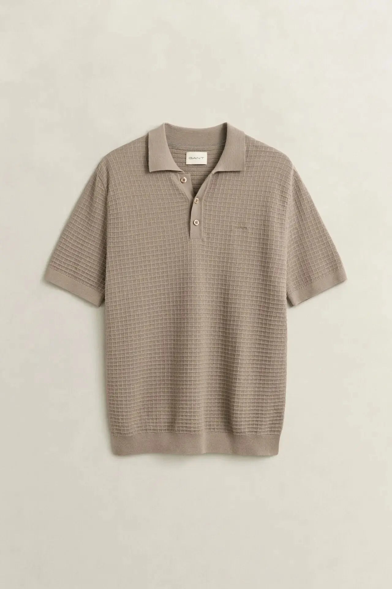 Πουλόβερ Κοντομάνικο Textured GANT
