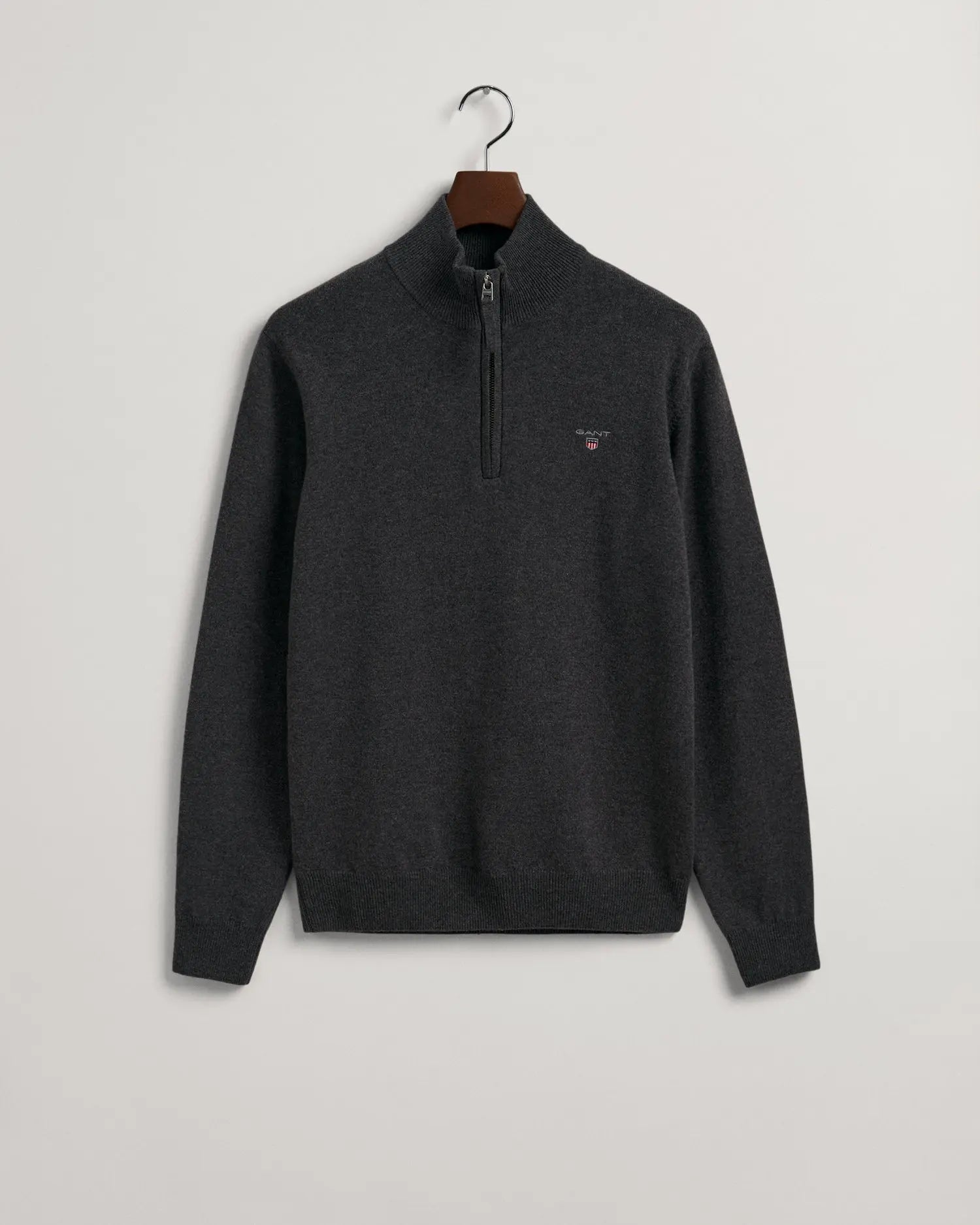 Πουλόβερ Mε Φερμουάρ Από Πολυτελές Μαλλί (Outlet) GANT