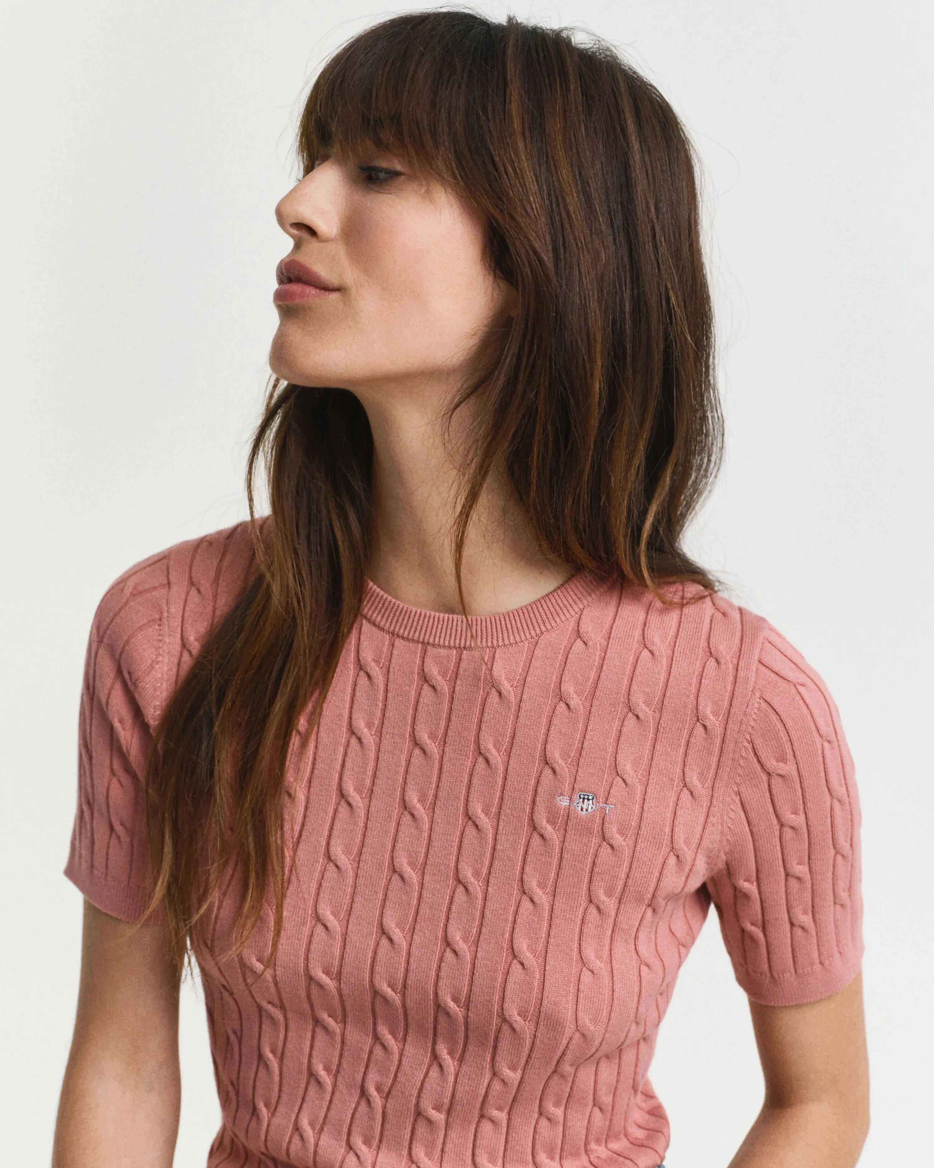 Πουλόβερ Mε Κοντά Μανίκια & Λογότυπο Archive Shield GANT