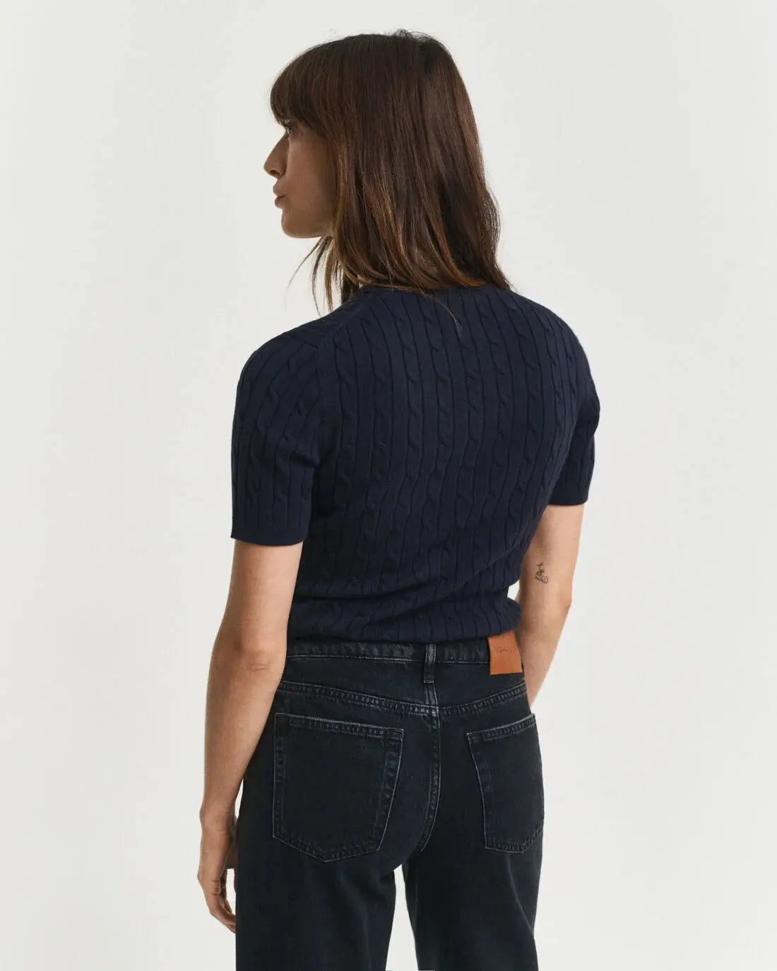 Πουλόβερ Mε Κοντά Μανίκια & Λογότυπο Archive Shield GANT