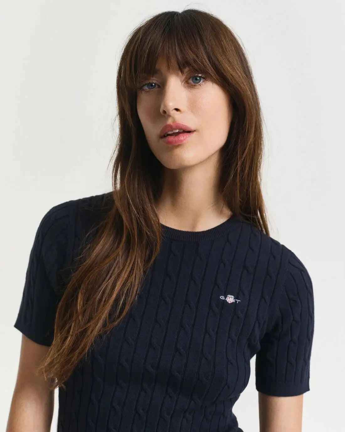 Πουλόβερ Mε Κοντά Μανίκια & Λογότυπο Archive Shield GANT