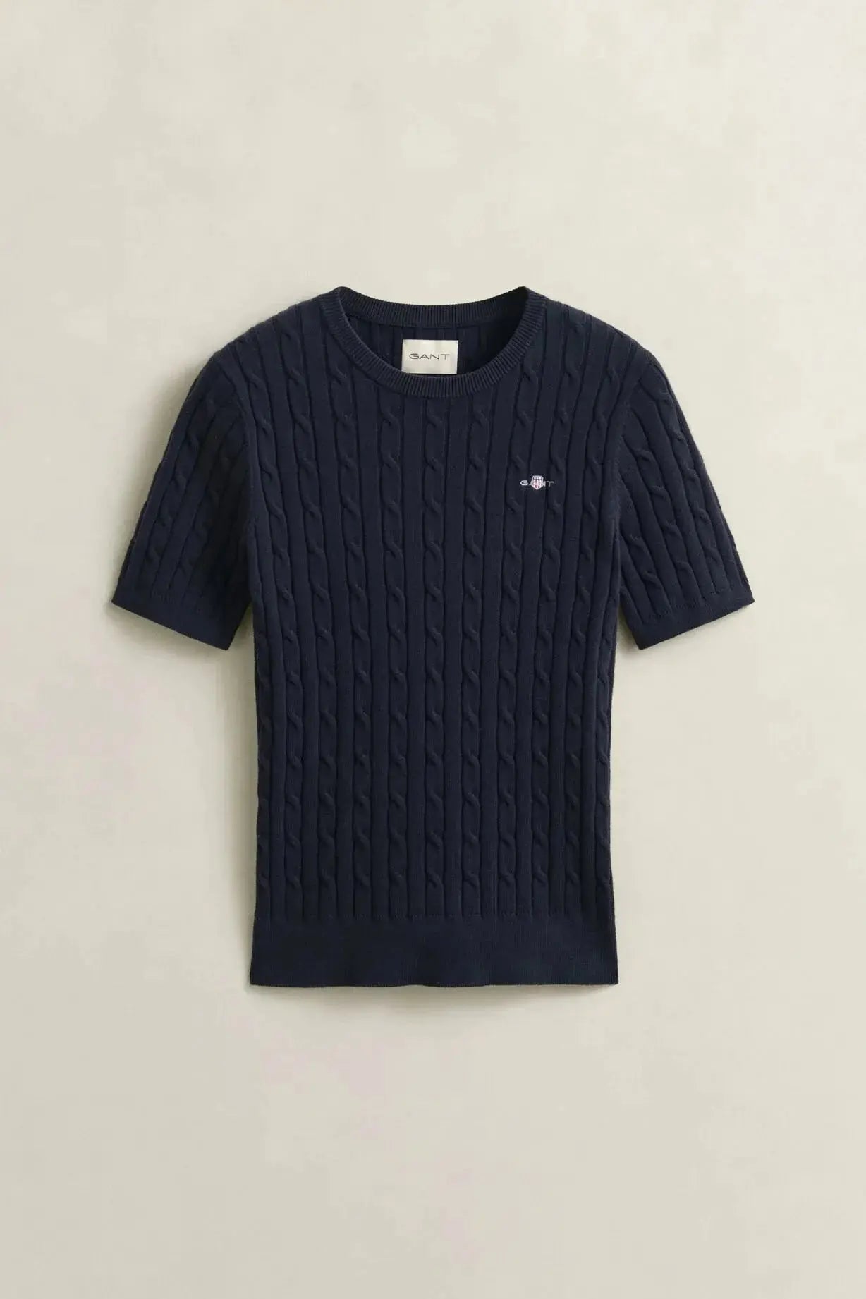 Πουλόβερ Mε Κοντά Μανίκια & Λογότυπο Archive Shield GANT