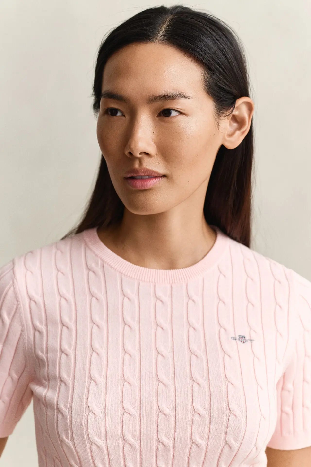 Πουλόβερ Mε Κοντά Μανίκια & Λογότυπο Archive Shield GANT