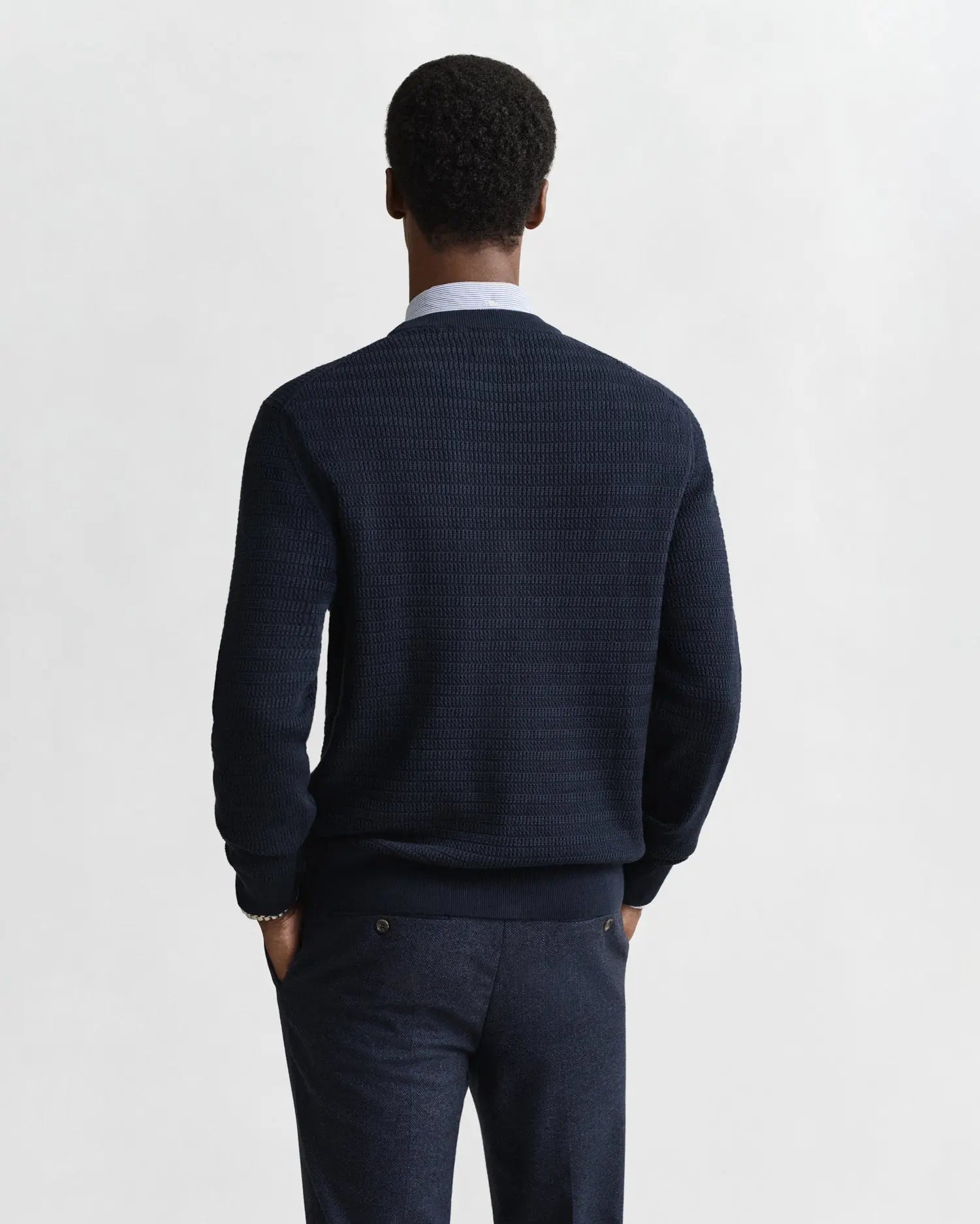 Πουλόβερ Mini Cable  Με Στρογγυλή Λαιμόκοψη