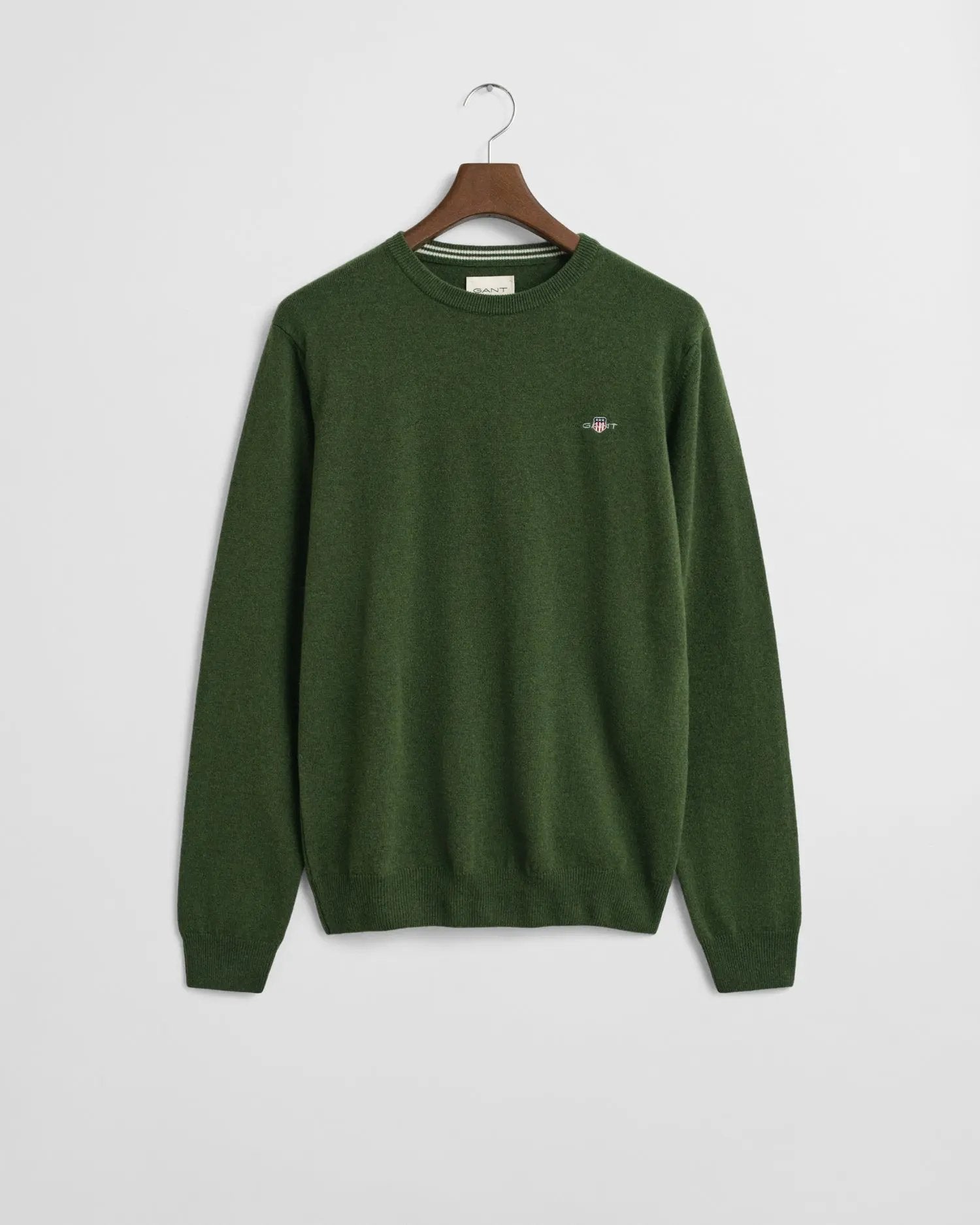 Πουλόβερ Superfine Μάλλινο Με Λαιμόκοψη GANT