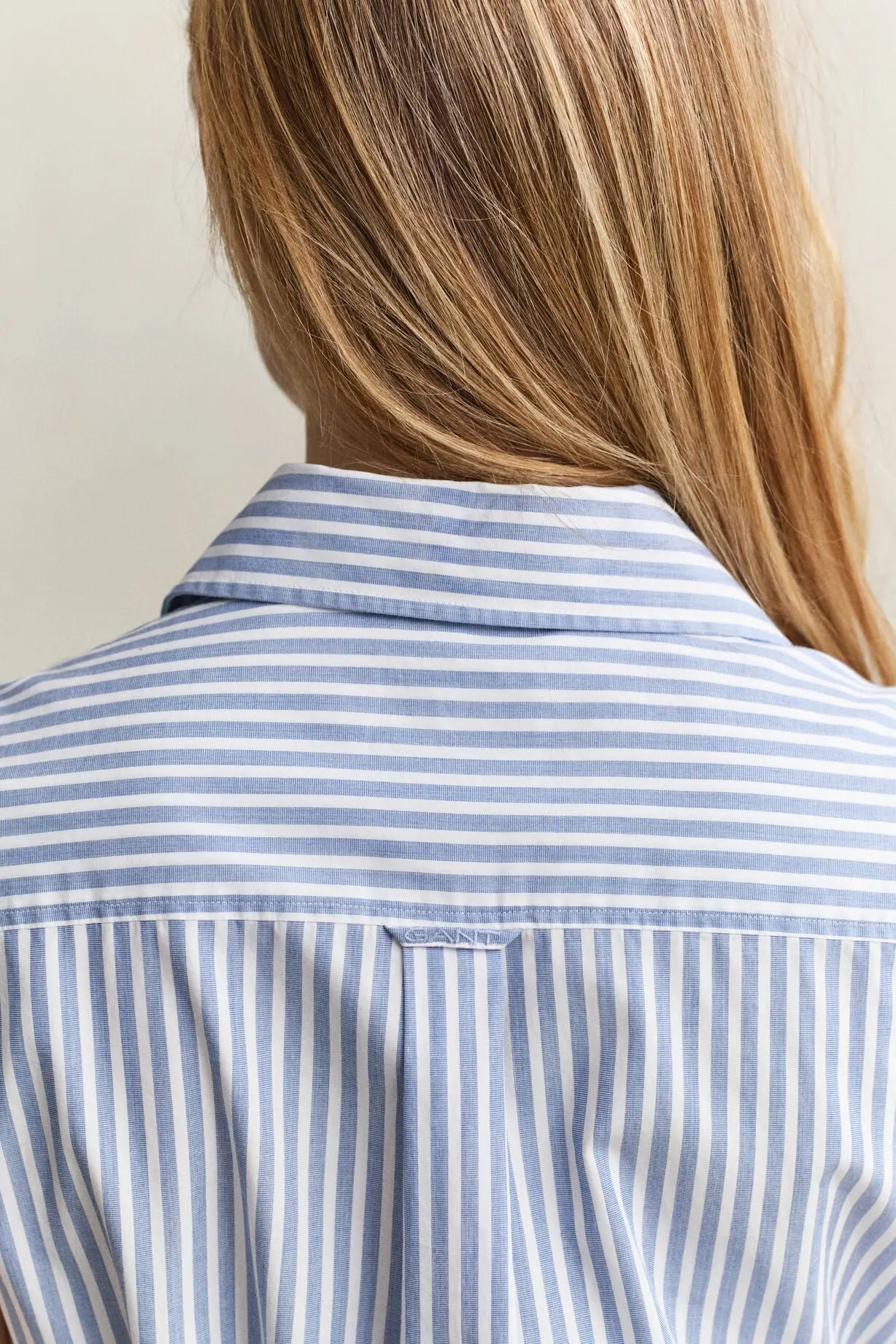 Ριγέ Βαμβακερό Αμάνικό Φόρεμα GANT