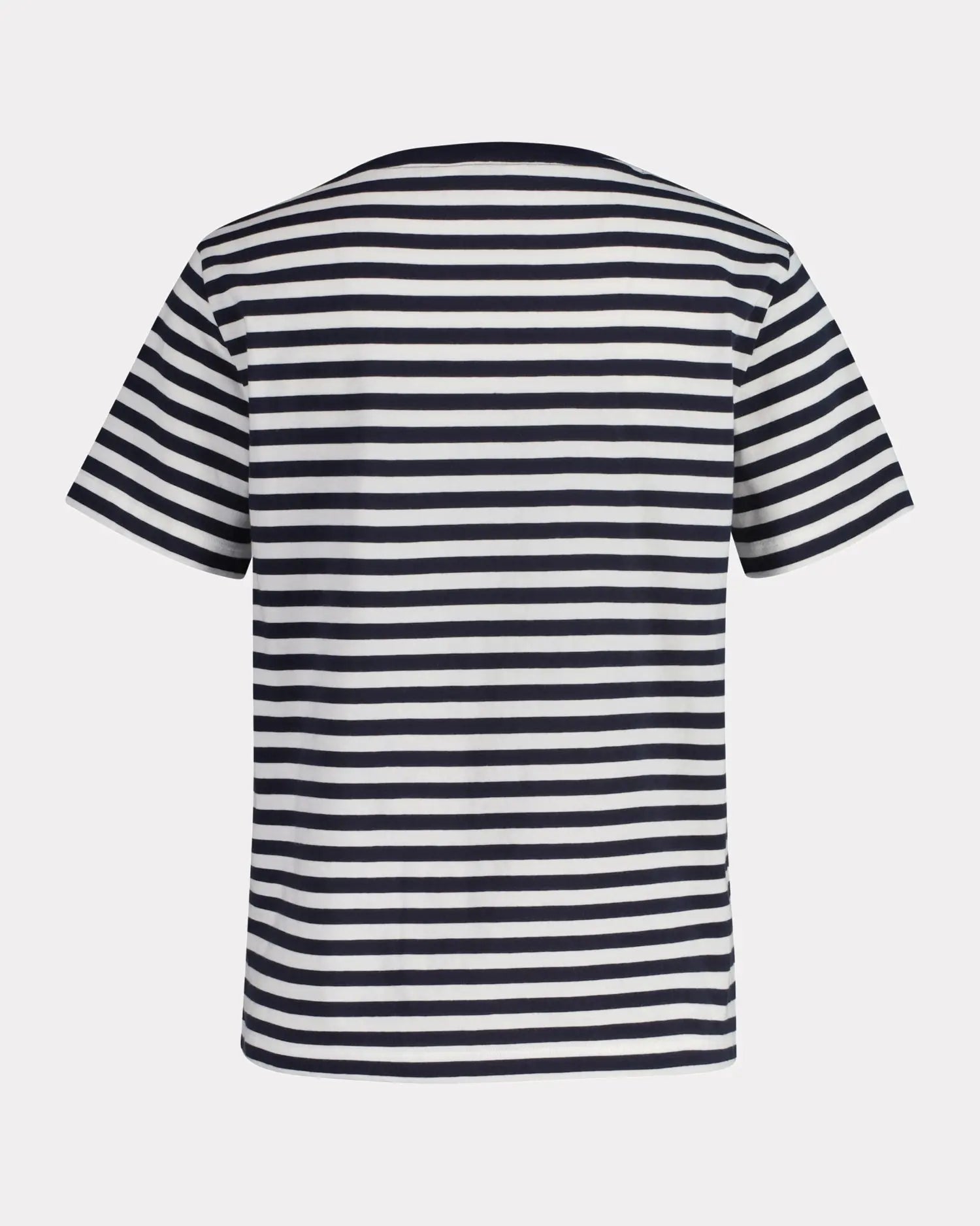 Ριγέ T-Shirt Με Λαιμόκοψη V (Outlet)