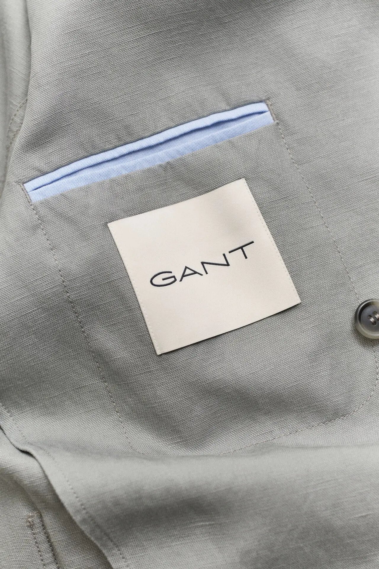 Σακάκι Από Lyocell & Λινό Σε Στενή Γραμμή GANT