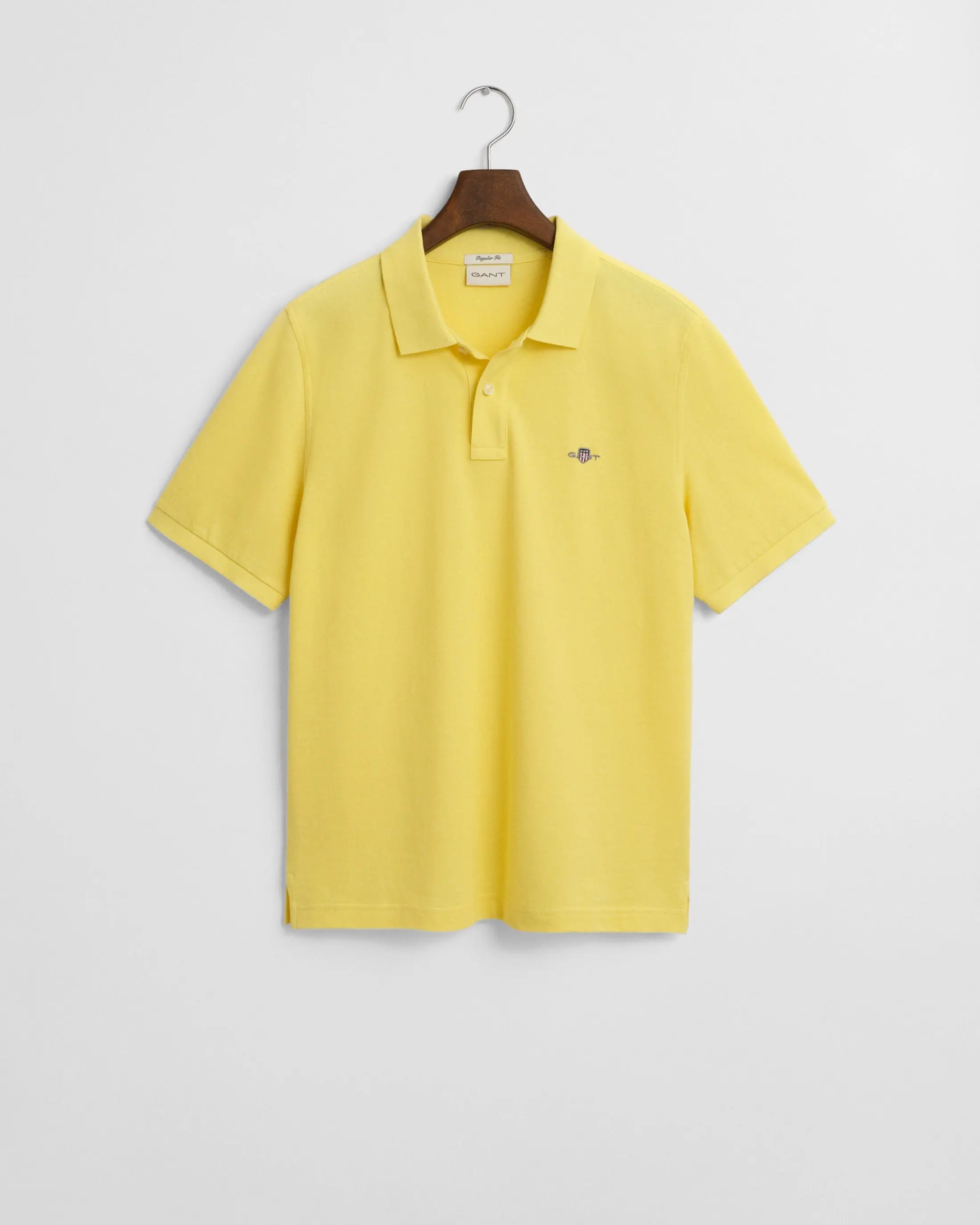 Μπλούζα Πόλο Πικέ Shield Σε Κανονική Γραμμή GANT