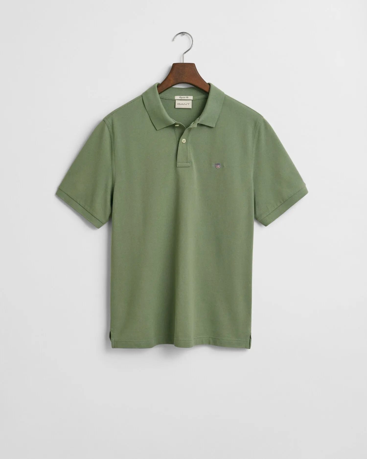 Μπλούζα Πόλο Πικέ Shield Σε Κανονική Γραμμή GANT