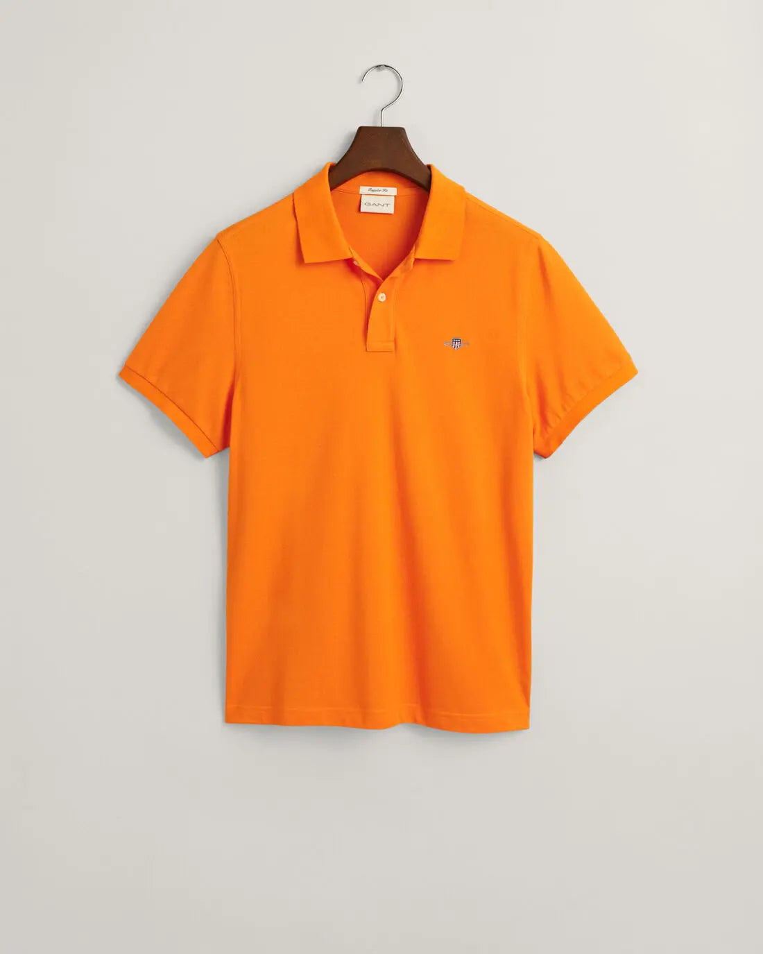 Μπλούζα Πόλο Πικέ Shield Σε Κανονική Γραμμή GANT