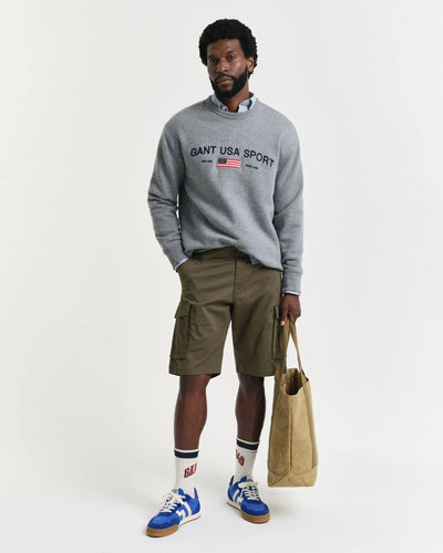 Σορτς Cargo Twill Σε Χαλαρή Γραμμή GANT