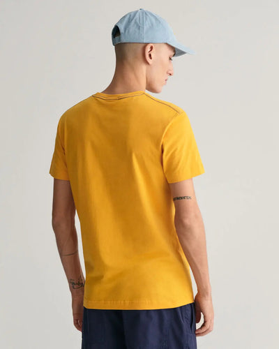 T-Shirt Contrast Λογότυπο GANT