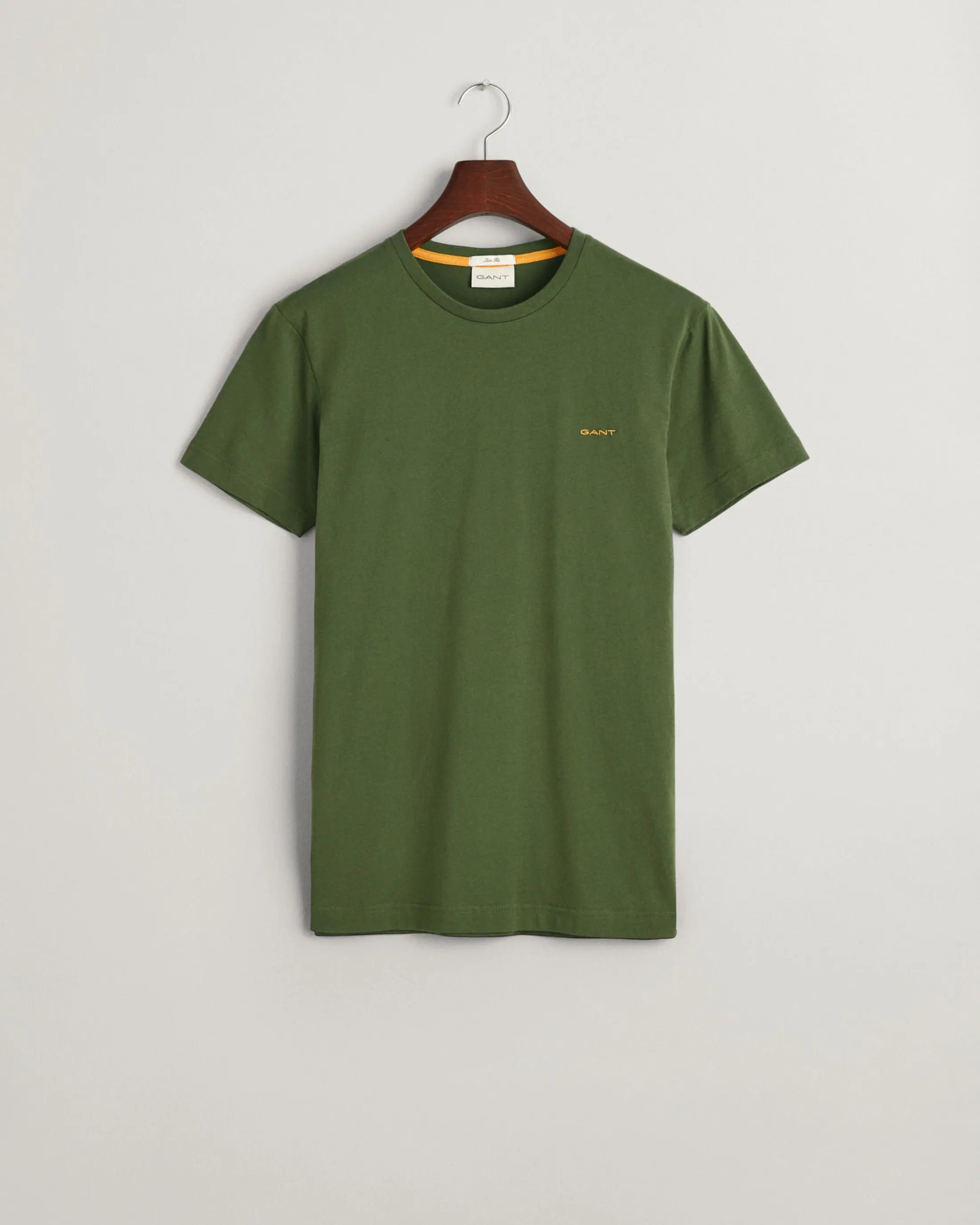 T-Shirt Contrast Λογότυπο (Outlet) GANT