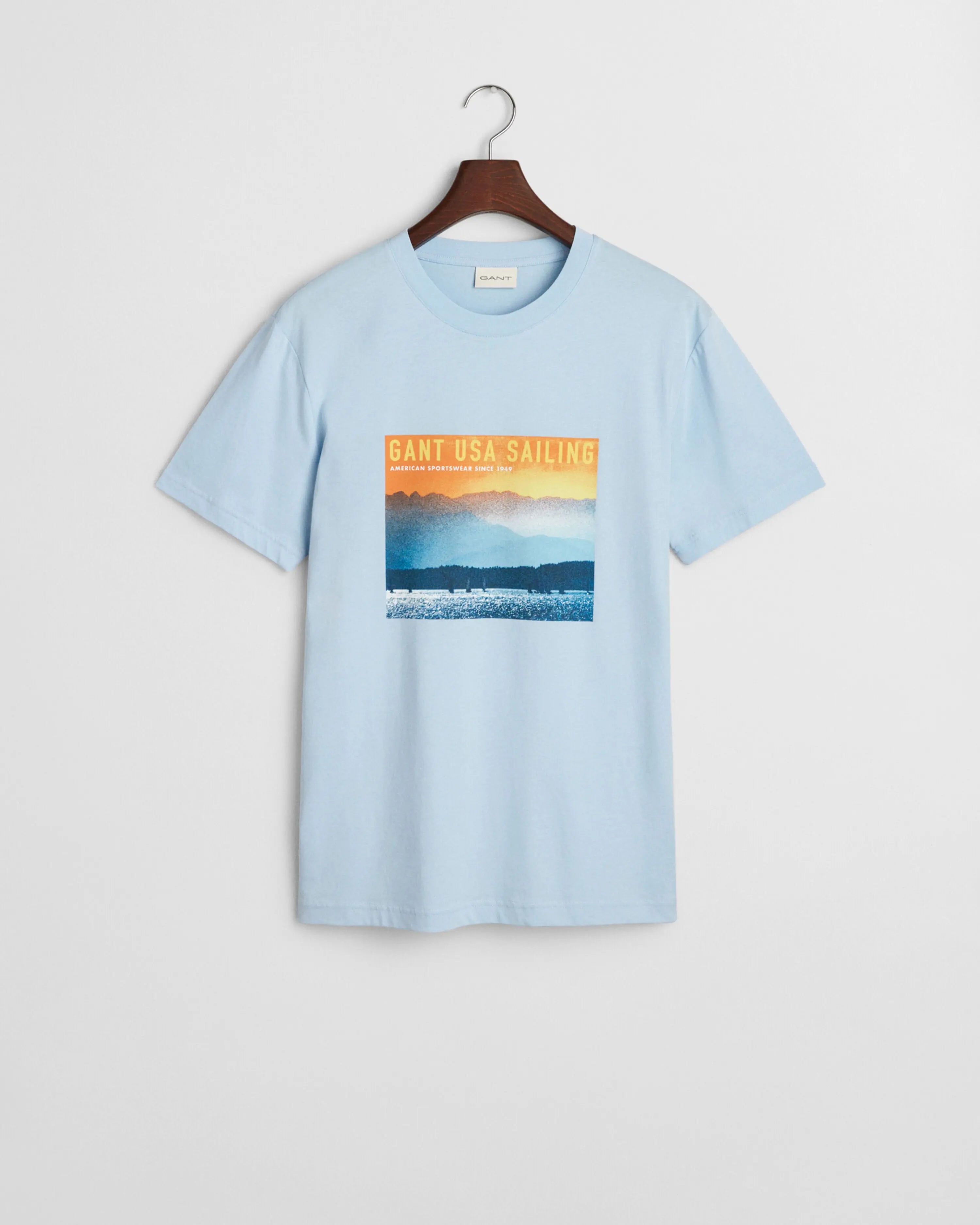 T-Shirt GANT USA Με Graphic Ιστιοπλοΐας GANT