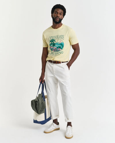 T-Shirt GANT USA Με Graphic Ιστιοπλοΐας GANT