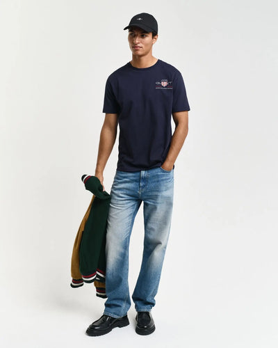 T-Shirt Με Κέντημα Archive Shield GANT