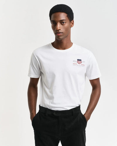 T-Shirt Με Κέντημα Archive Shield GANT