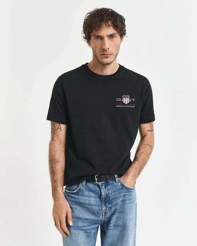 T-Shirt Με Κέντημα Archive Shield GANT