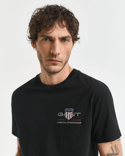 T-Shirt Με Κέντημα Archive Shield GANT