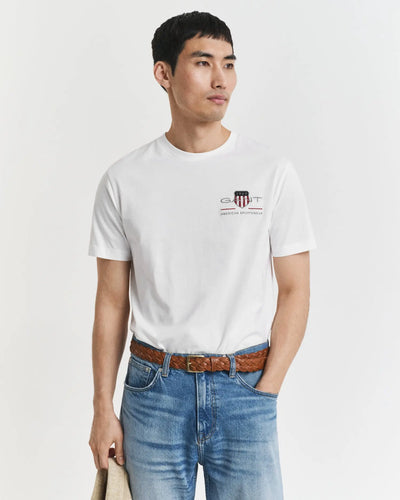 T-Shirt Με Κέντημα Archive Shield GANT