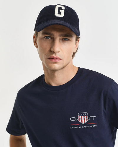 T-Shirt Με Κέντημα Archive Shield GANT