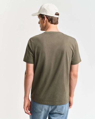T-Shirt Με Κέντημα Archive Shield GANT