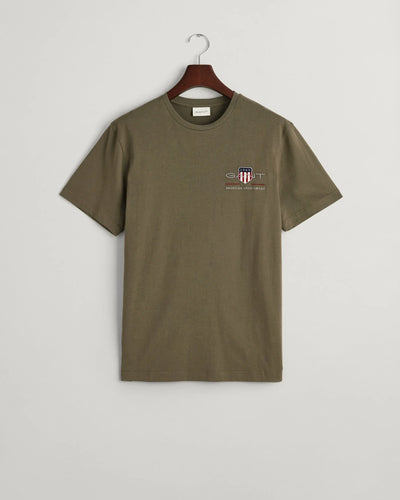 T-Shirt Με Κέντημα Archive Shield GANT