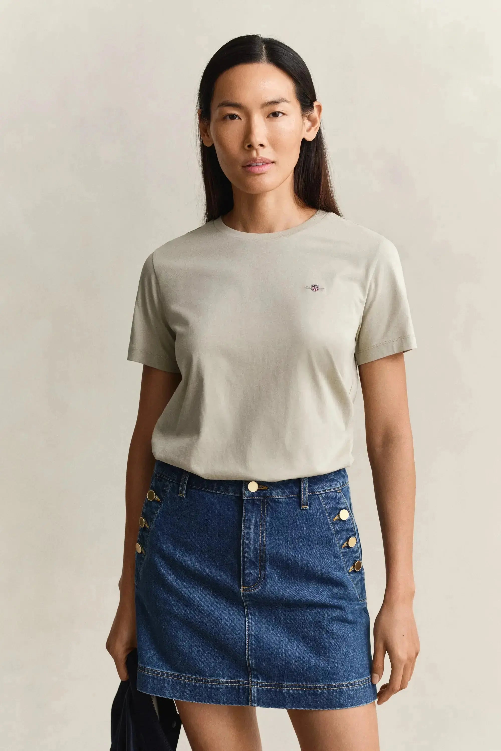 T-Shirt  Με Λογότυπο Shield GANT