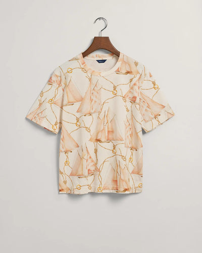 T-Shirt Με Μοτίβο Sailing (Outlet) GANT