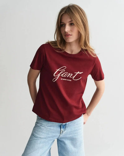 T-Shirt Script GANT