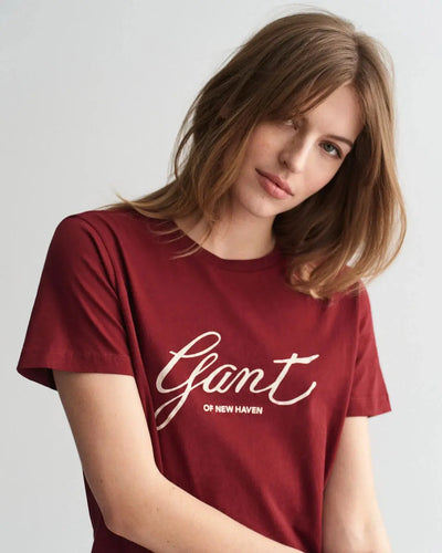 T-Shirt Script GANT