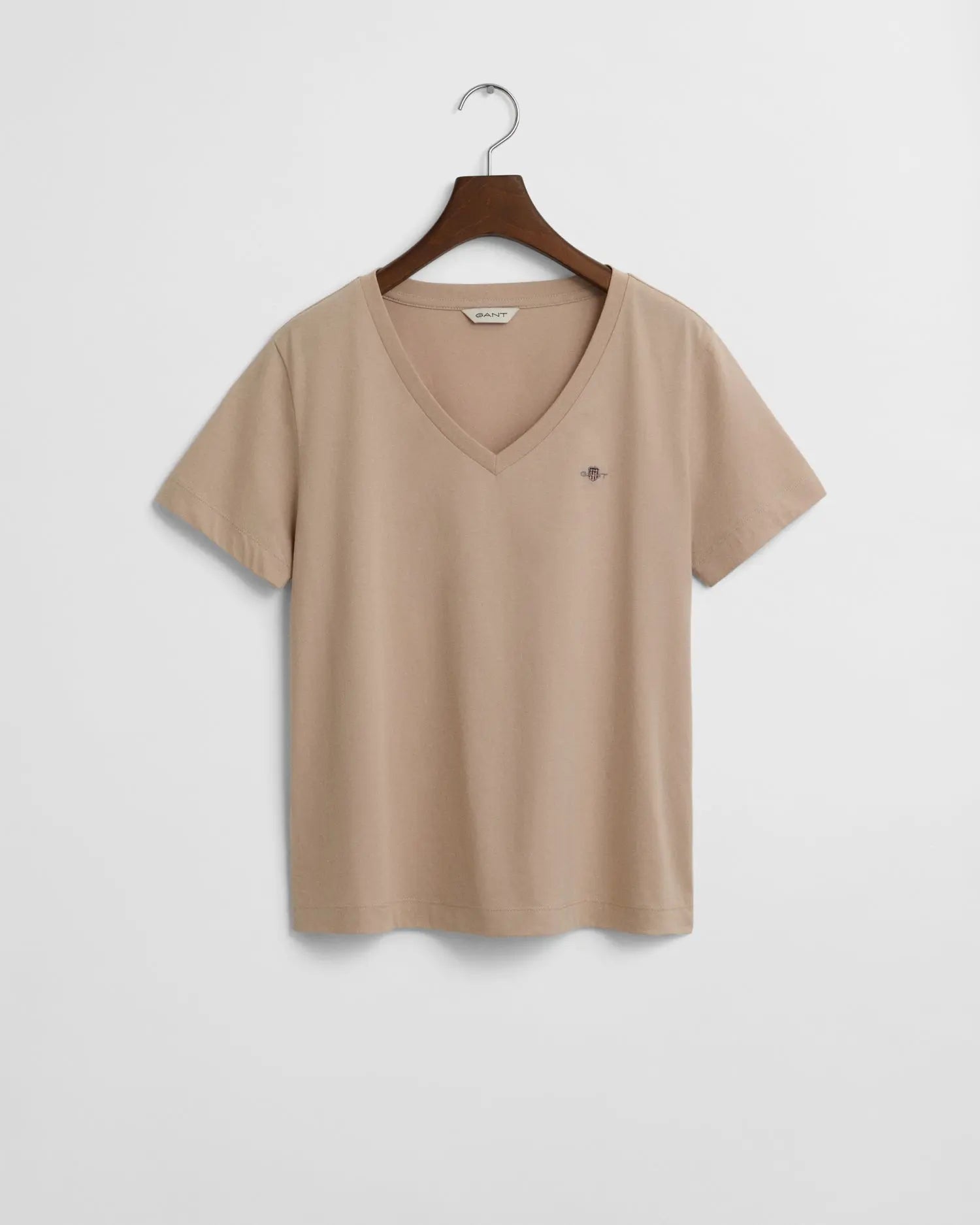 T-Shirt Shield Με Λαιμόκοψη V GANT