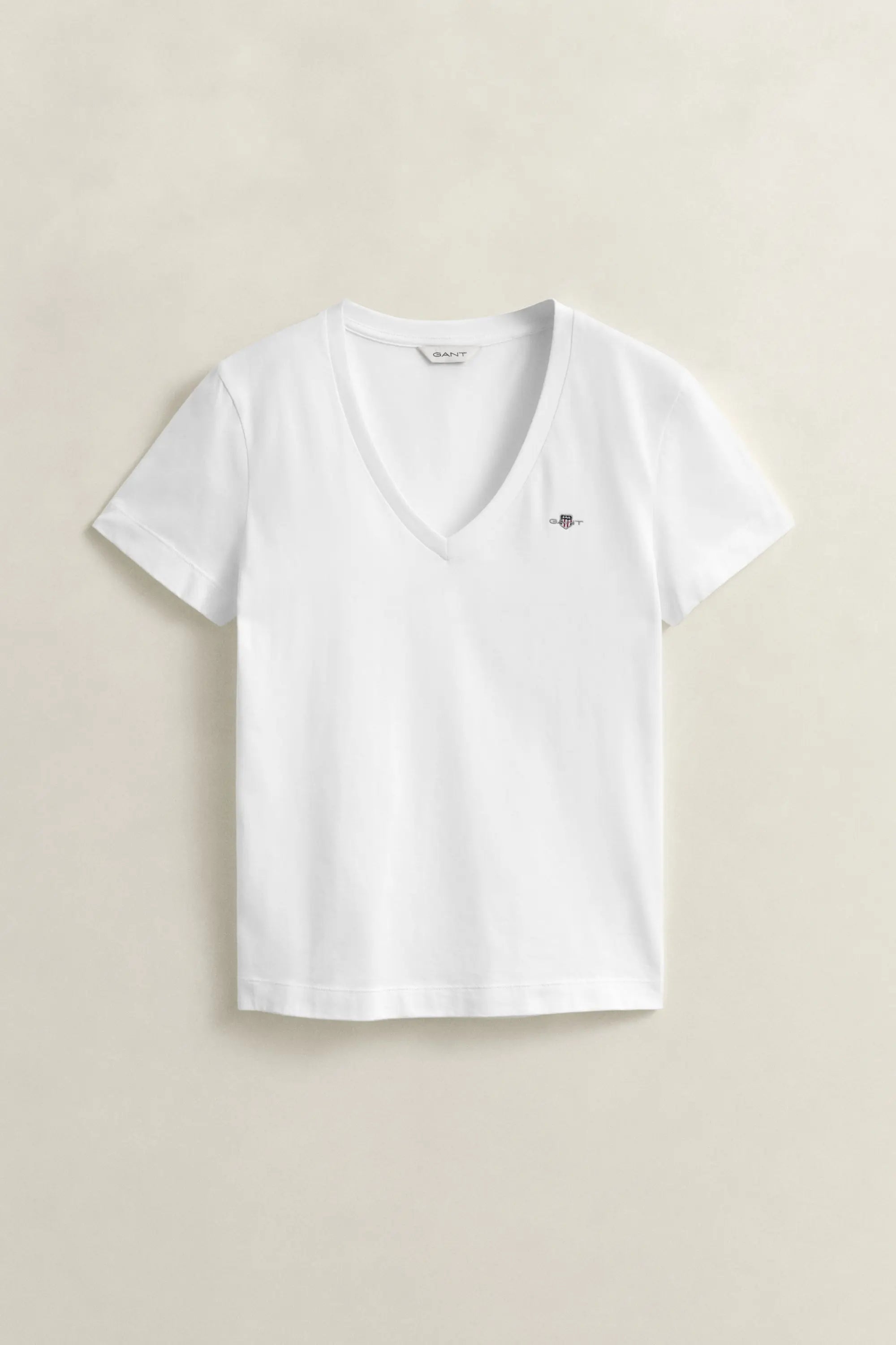 T-Shirt Shield Με Λαιμόκοψη V GANT