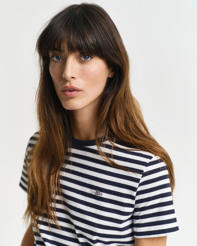 T-Shirt Shield Ριγέ GANT