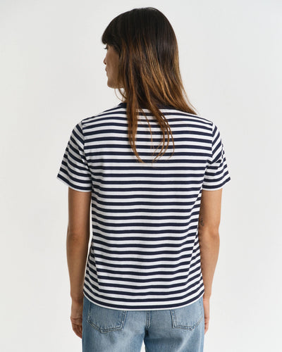 T-Shirt Shield Ριγέ GANT