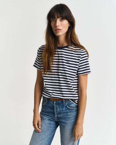 T-Shirt Shield Ριγέ GANT